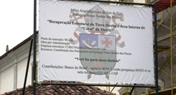 RecuperaÃ§Ã£o estrutural da Torre Direita e Esquerda e emboÃ§o interno da ParÃ³quia Nosso Senhor dos Passos em Rio Preto-MG 2009