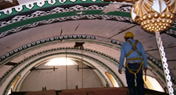 Restauração de patrimônio histórico, cultural e religioso, do forro interno, paredes e afrescos da Paróquia Nosso Senhor dos Passos em Rio Preto – MG